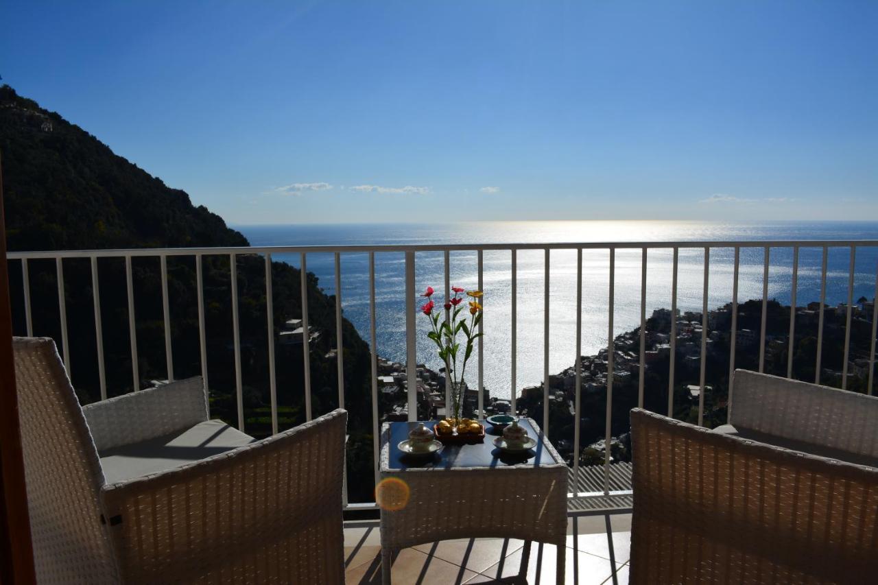 Casa Rossia Breathtaking Sea View Apartment In Positano Buitenkant foto